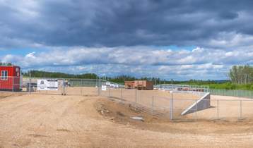 The Completed Solid Waste Transfer Station