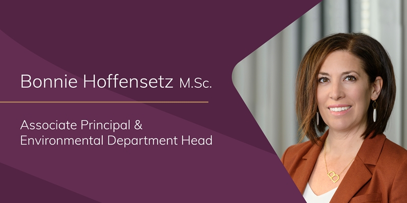 Bonnie Hoffensetz appointed Department Head of our Winnipeg environmental group