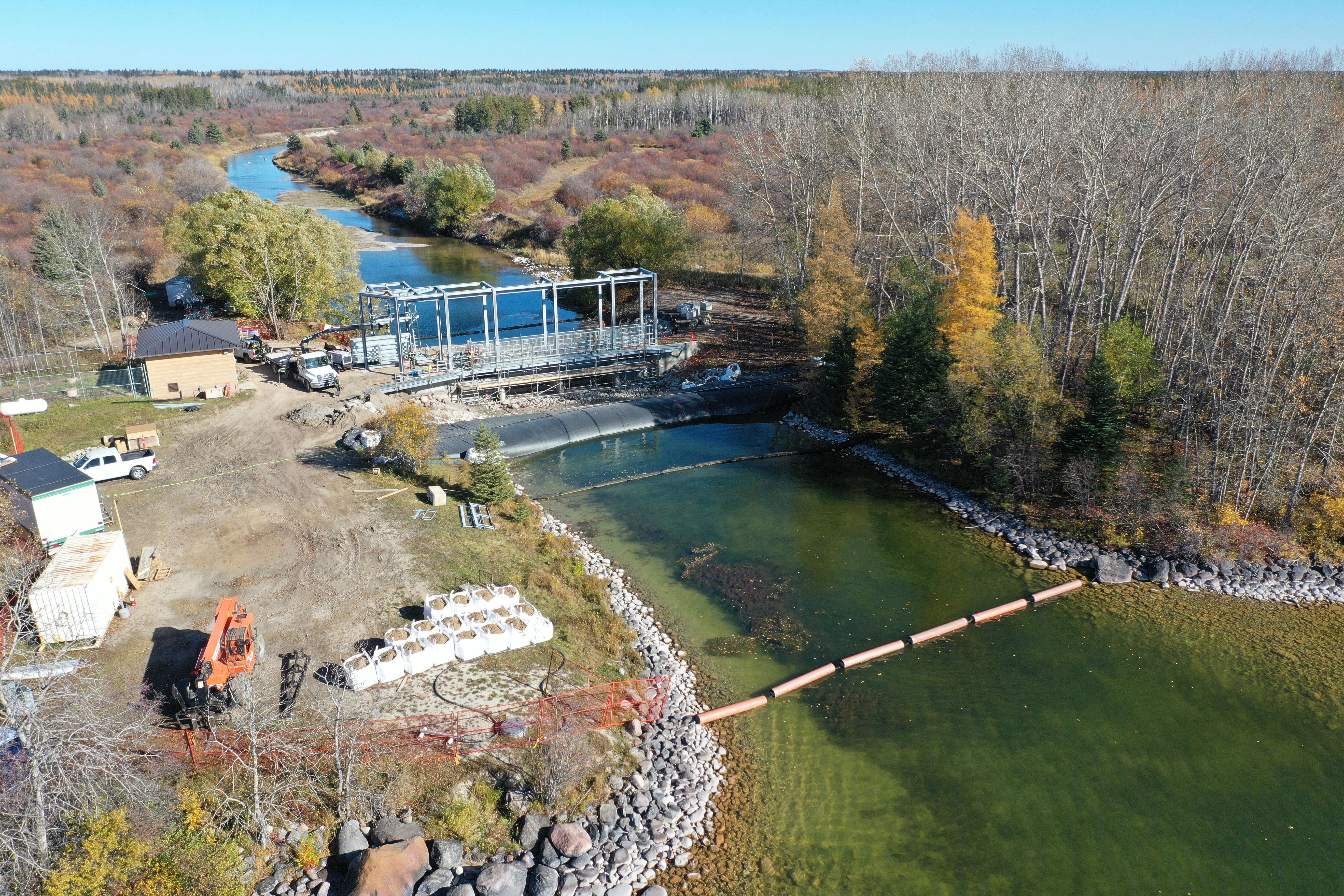 Candle Lake Dam Upgrades Construction In Progress