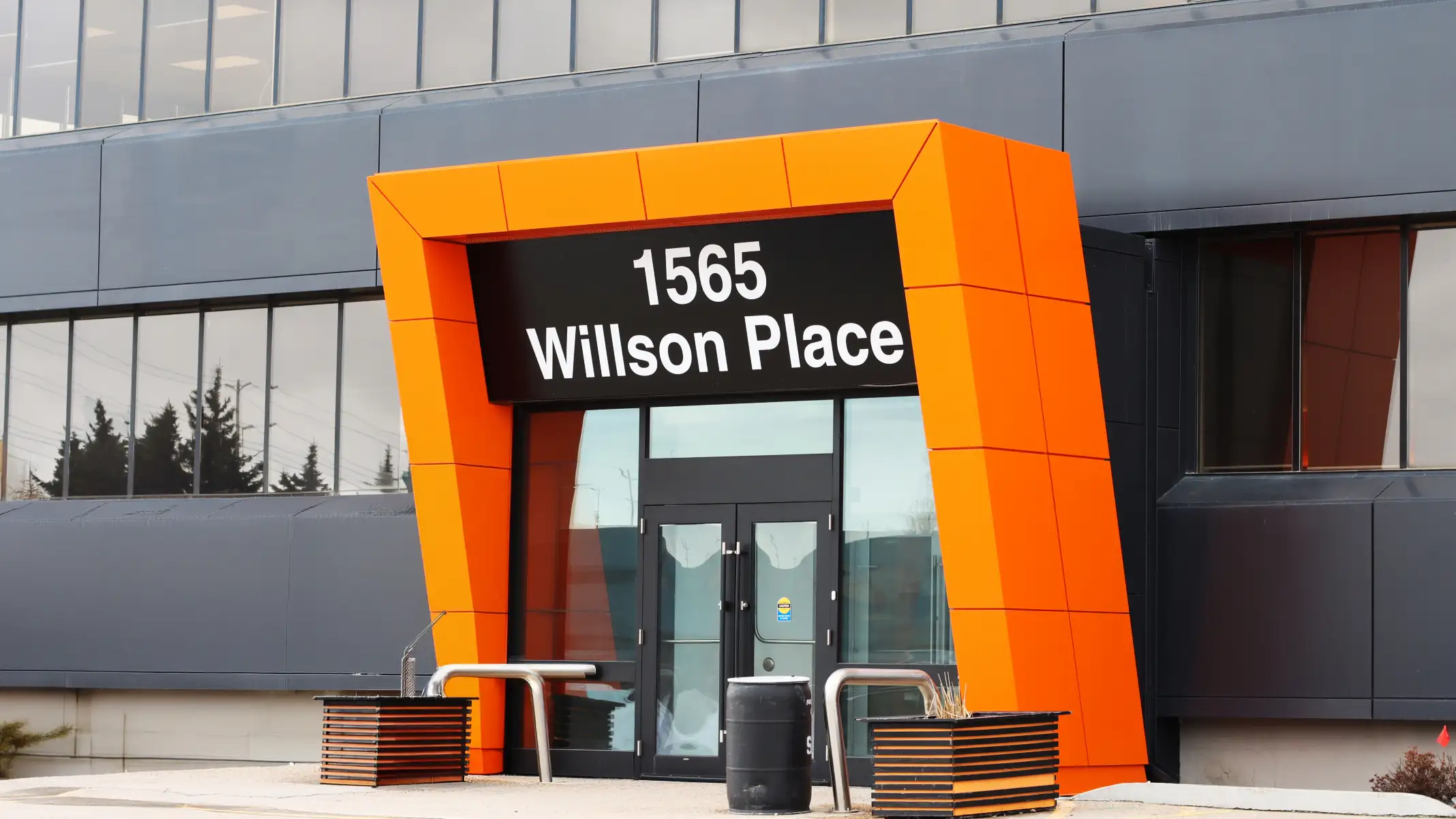 Entrance of our Willson place office 2026