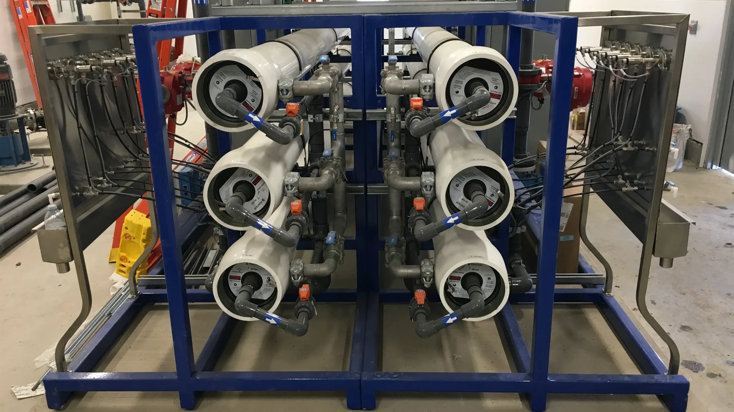 Reverse osmosis water treatment system