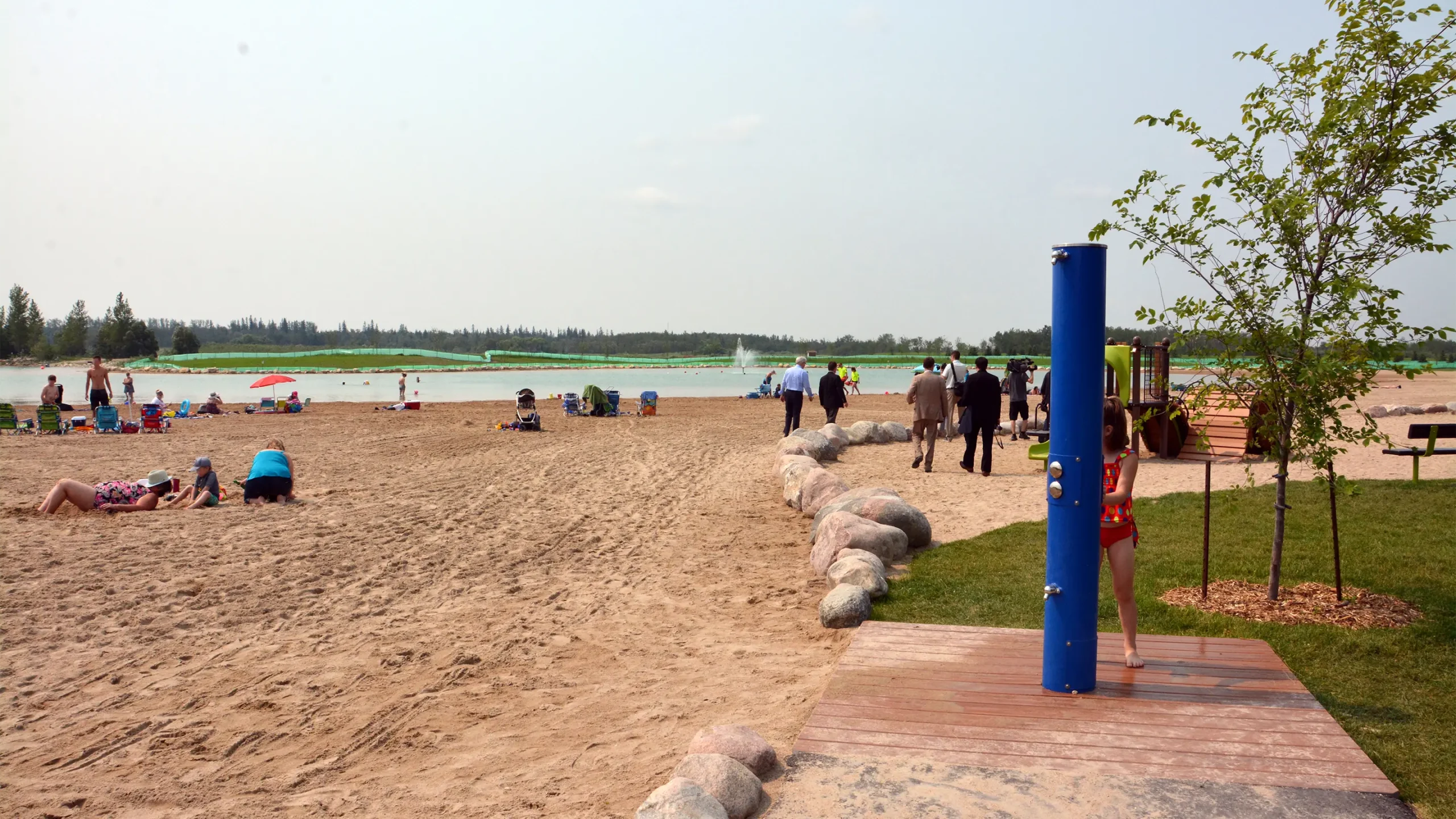 the birds hill lake expansion in use