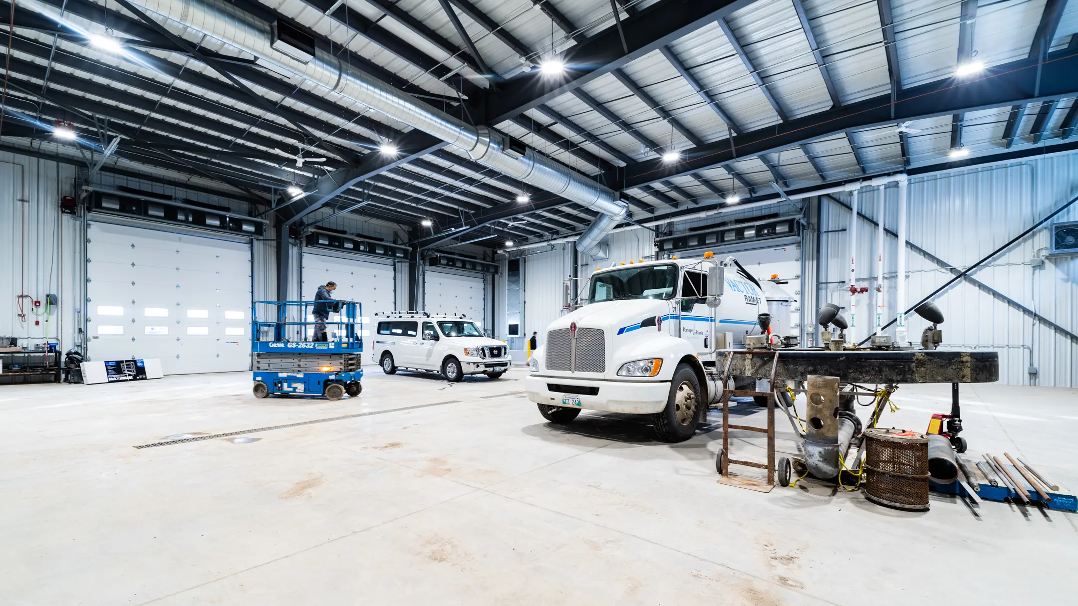 Complete shop located inside the facility