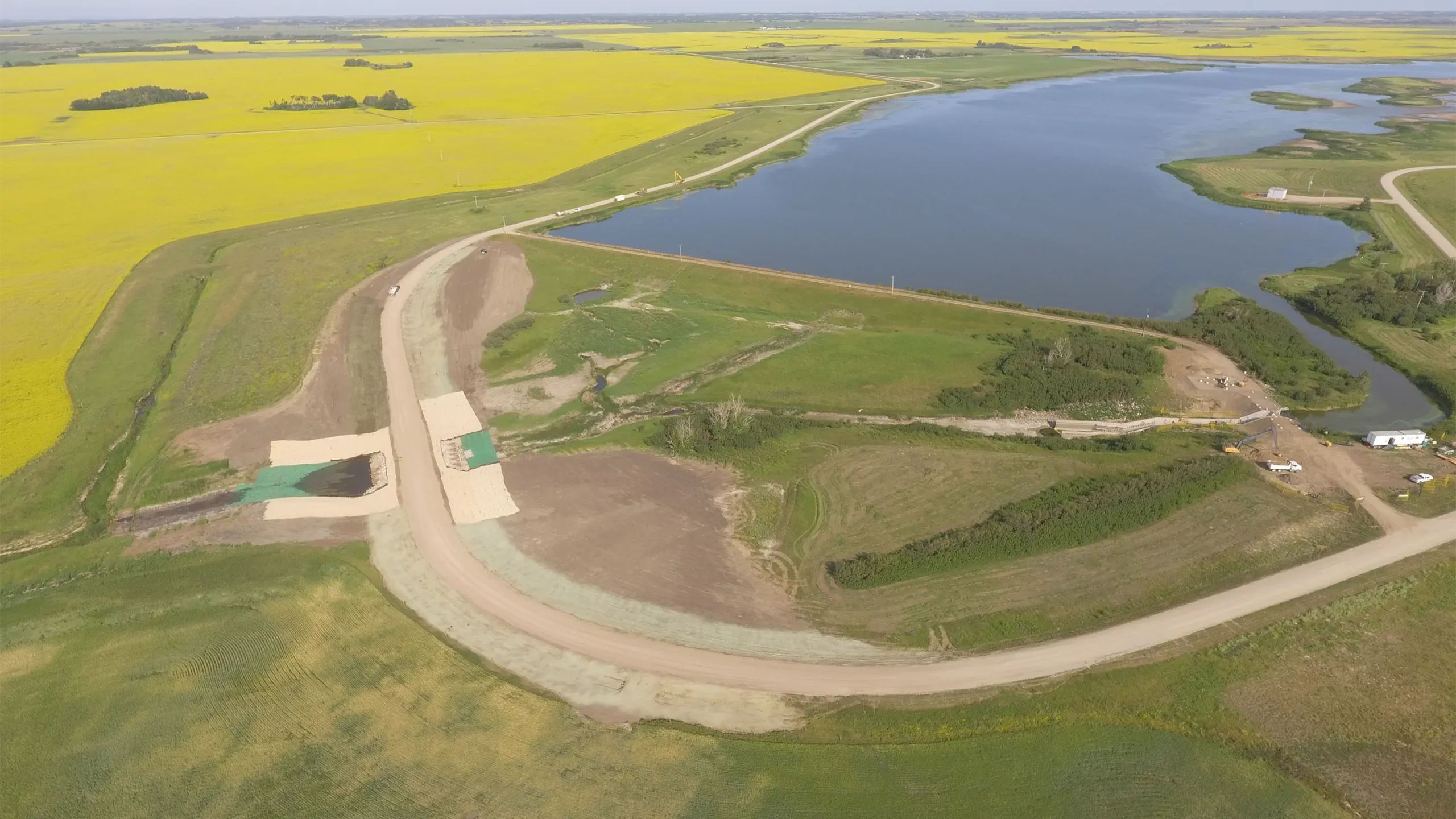 Dellwood brook dam reservoir timber bridge to culvert replacement
