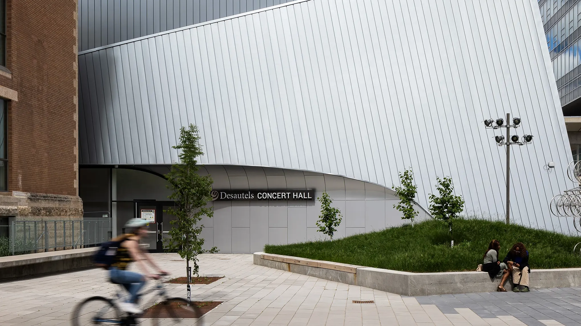 Outside view of the building