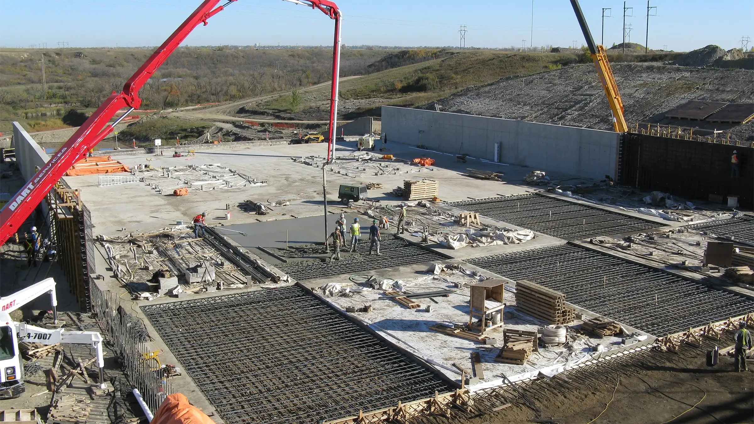 Spillway construction