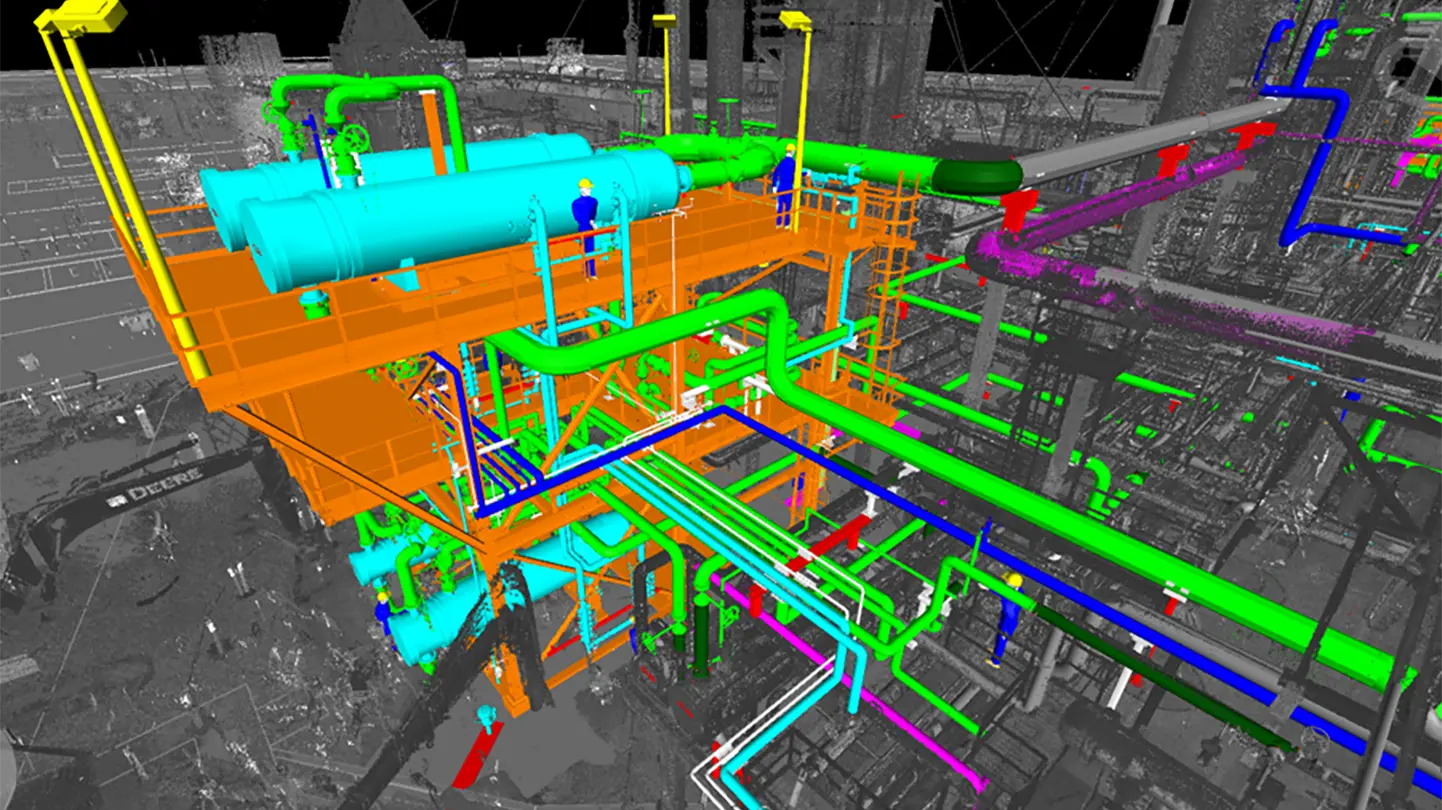 3D model of facility design