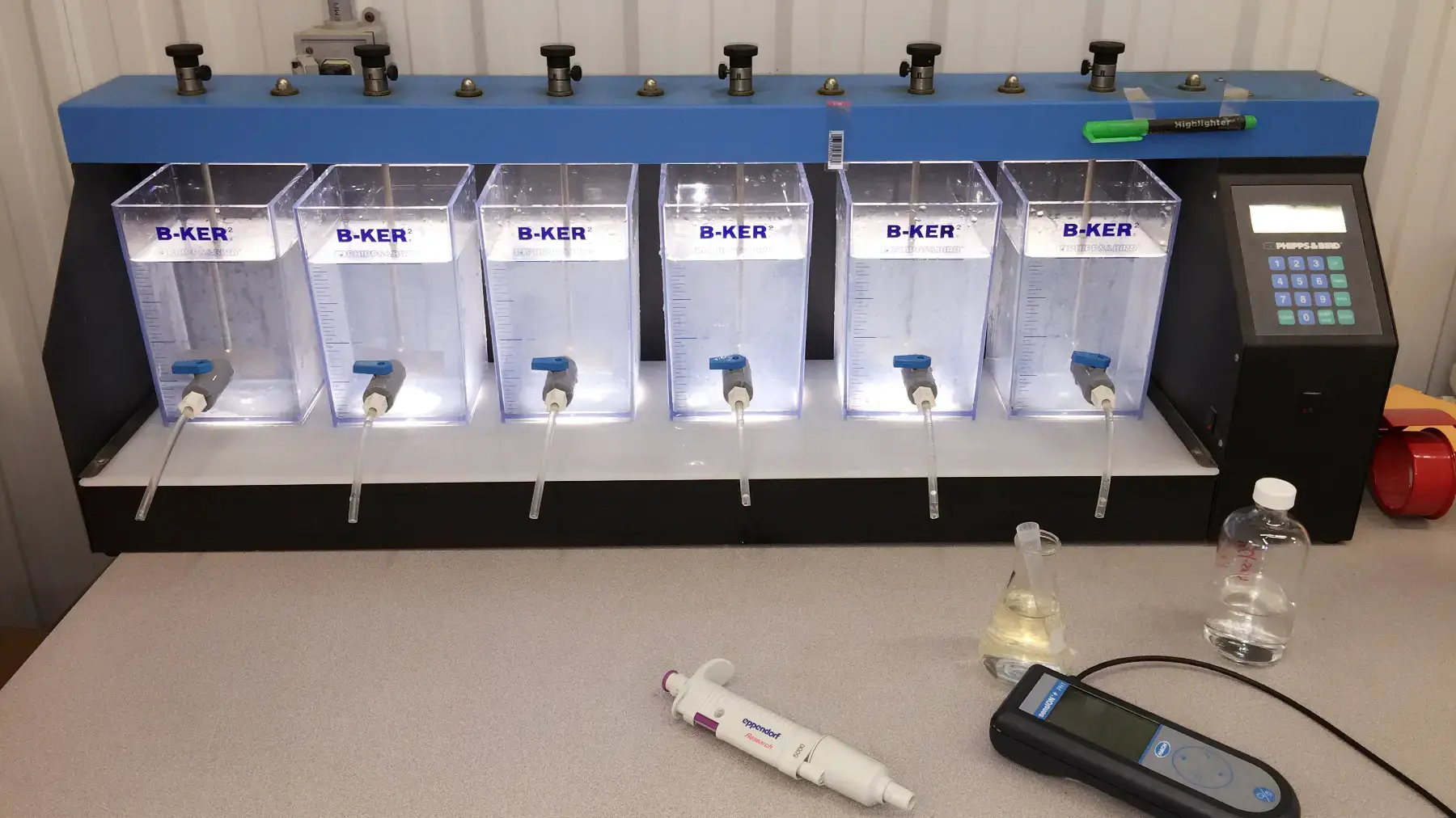 New ion exchange system equipment