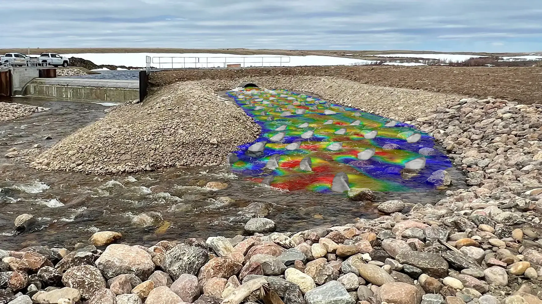 CFD modelling of the new fishway