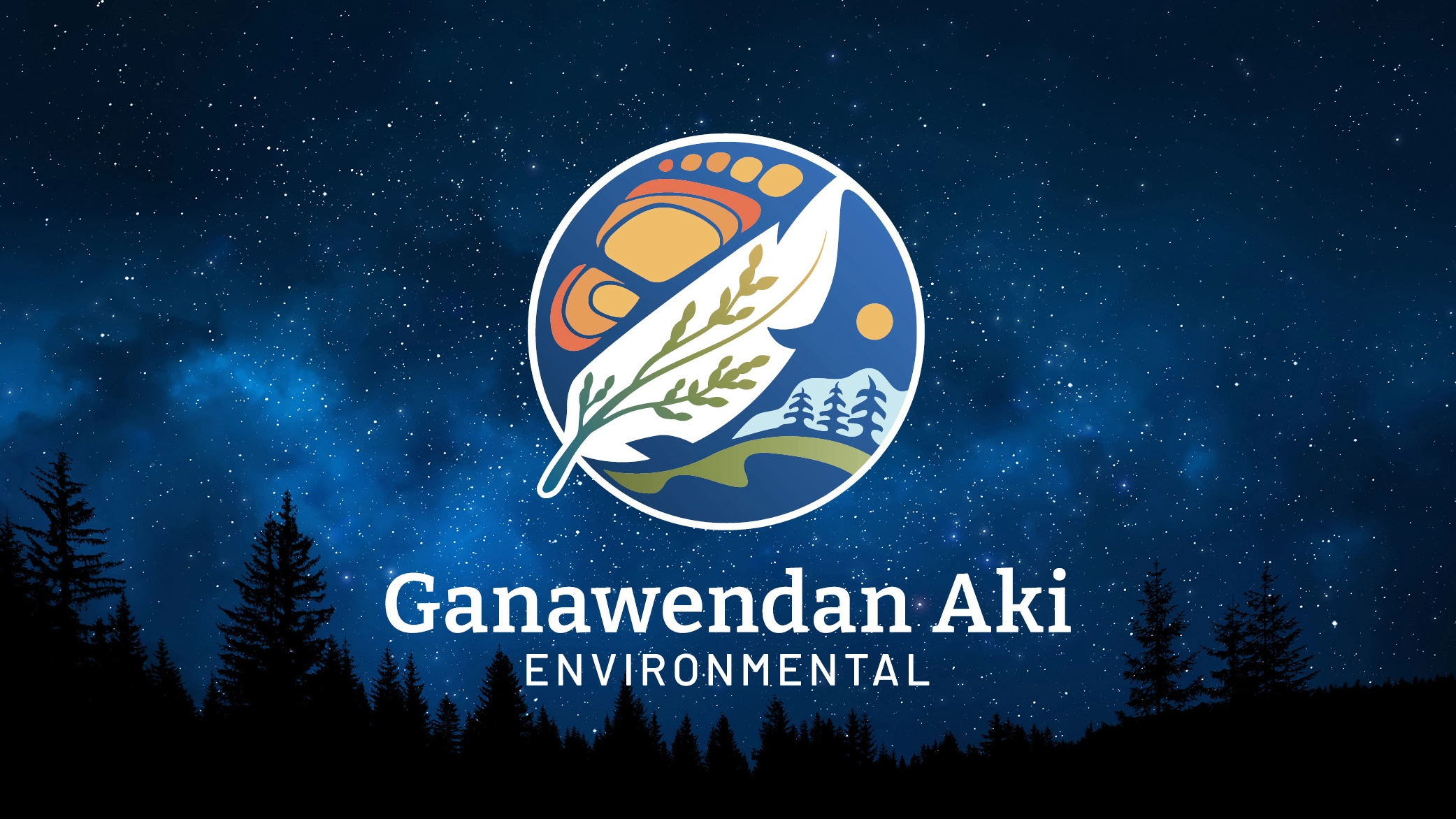 Ganawendan Aki logo