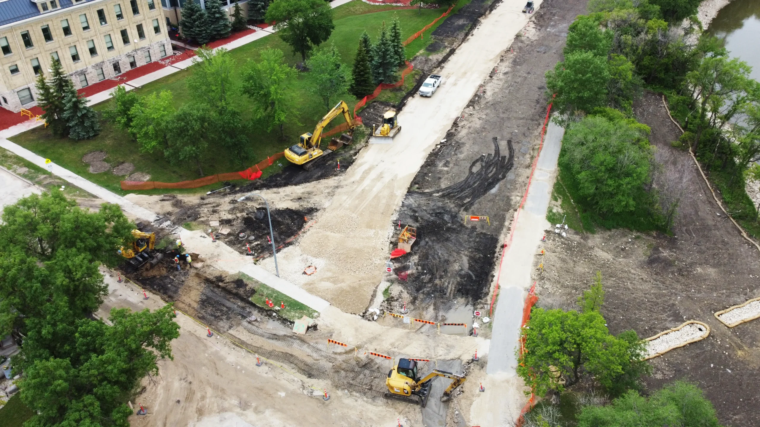 Road under construction