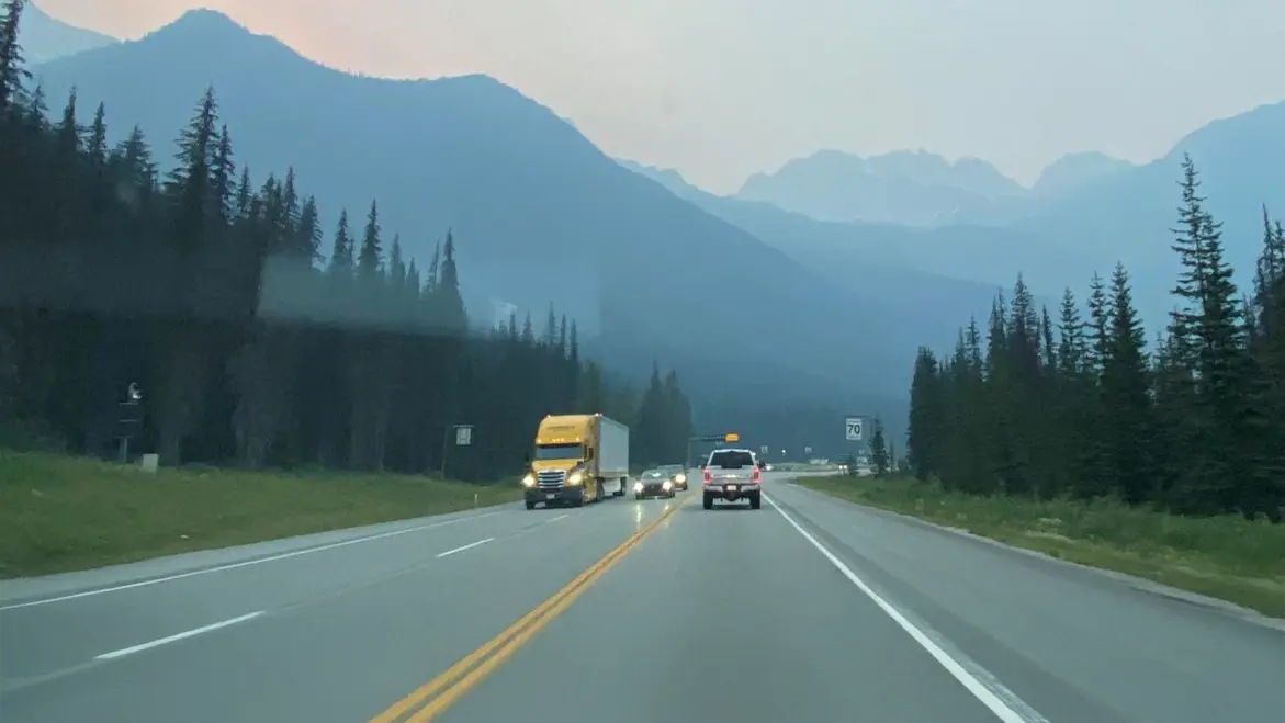 The lower mainland truck route network