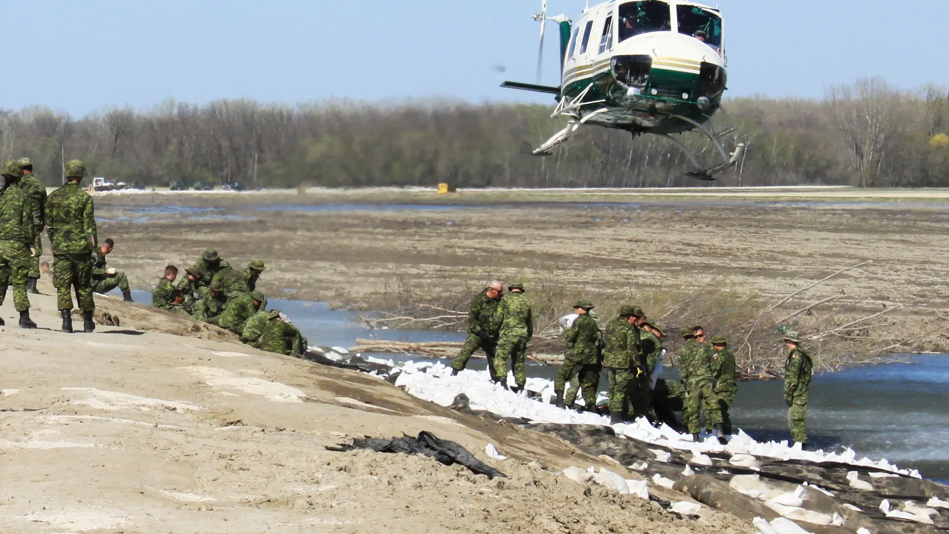 Sandbagging operations underway