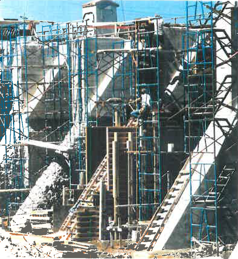 Dam under construction